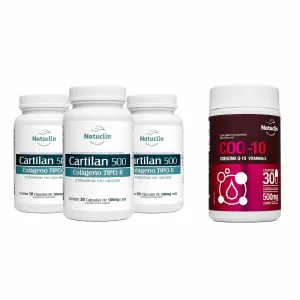 Kit 3 Cartilan + Coenzima Q10